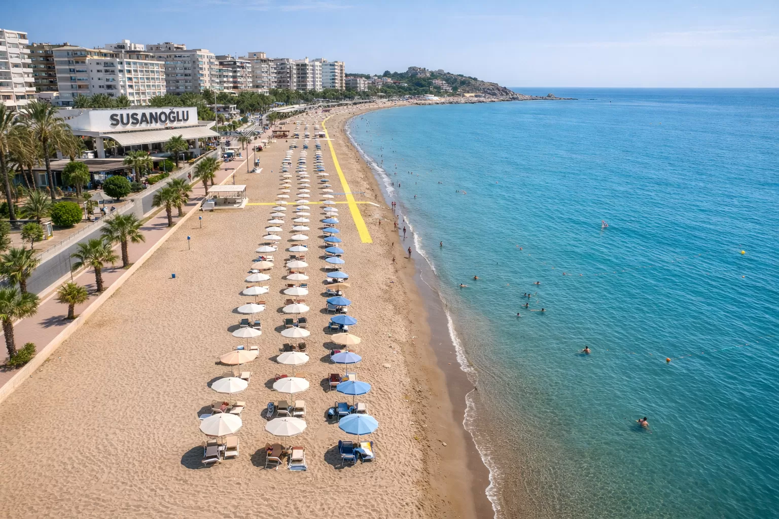 Yapraklı Koyu Susanoğlu turkuaz deniz kayalıklar 2026