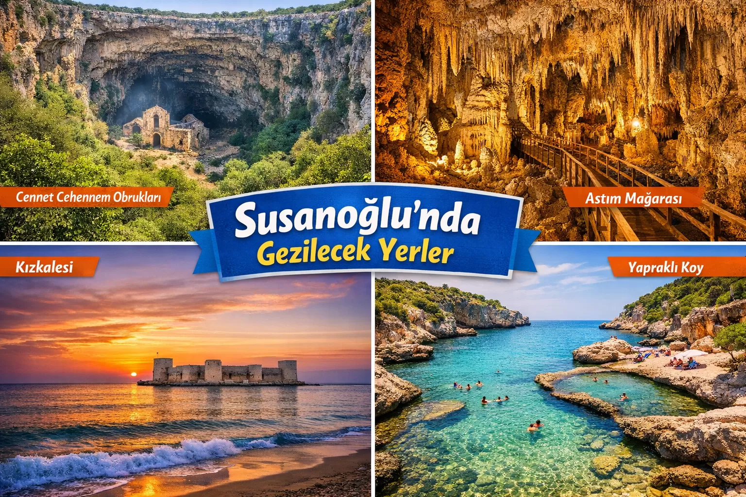 Susanoğlu'nda Gezilecek Yerler